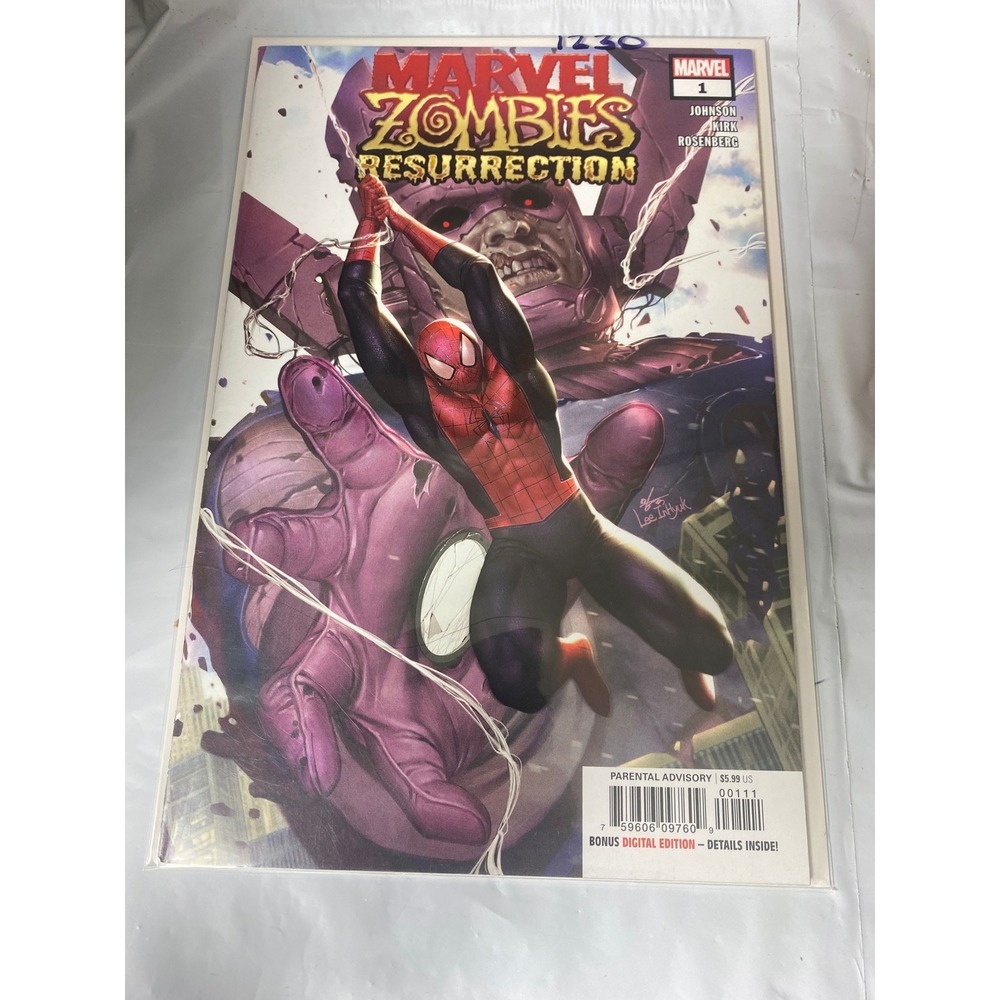 Marvel Zombies Resurrection 1‎ InHyuk Lee Cover Spider-Man Galactus Marvel 2019